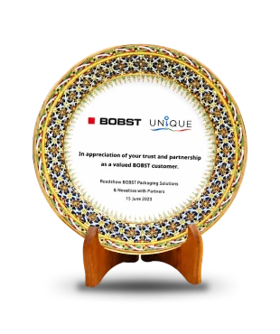 In Appreciation of your Trust and Partnership as a Valued BOBST Customer